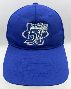 Las Vegas 51s Hat Blue Baseball Cap HitWear MiLB Minor League Adjustable Strap